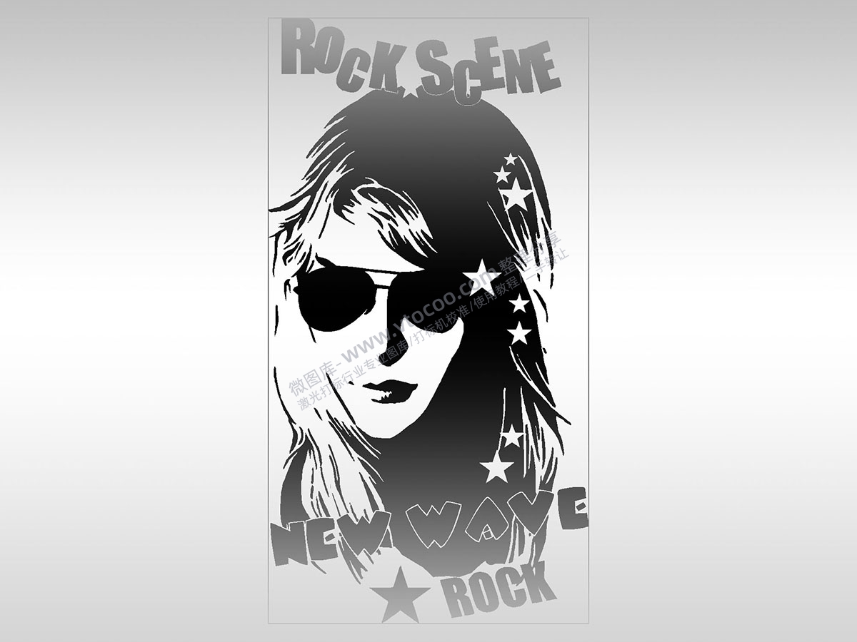 手机壳激光打标灰图黑白图位图激光打标模板镭射模板通用激光打标图档文件27