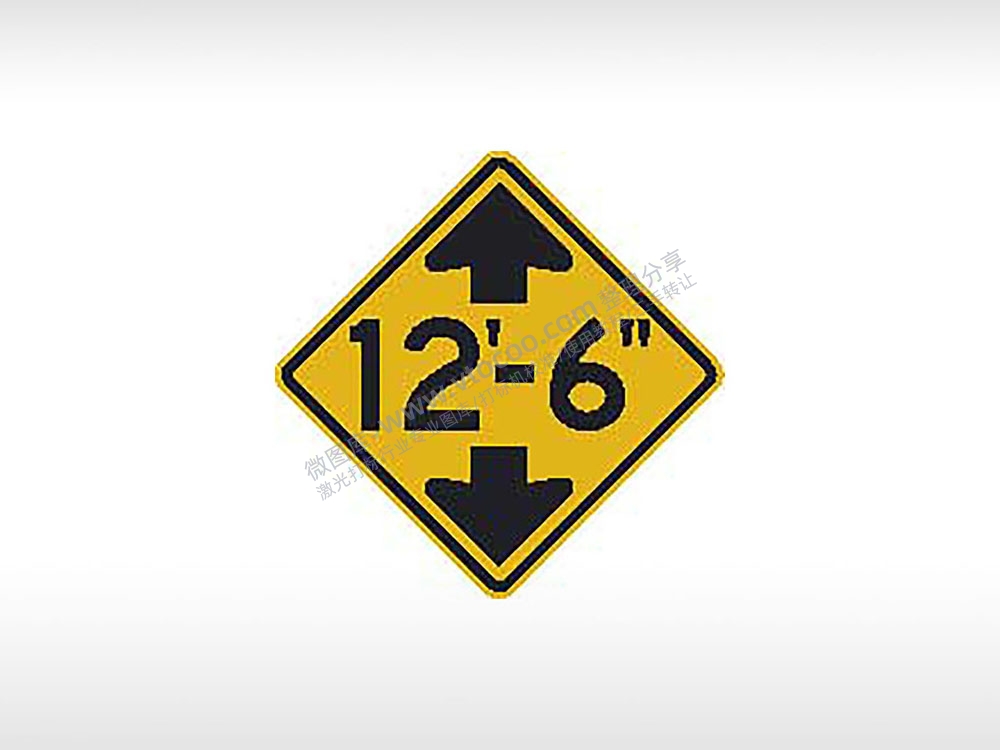 交通路标限速范围交通标志AI8.0格式激光打标文件通用矢量图