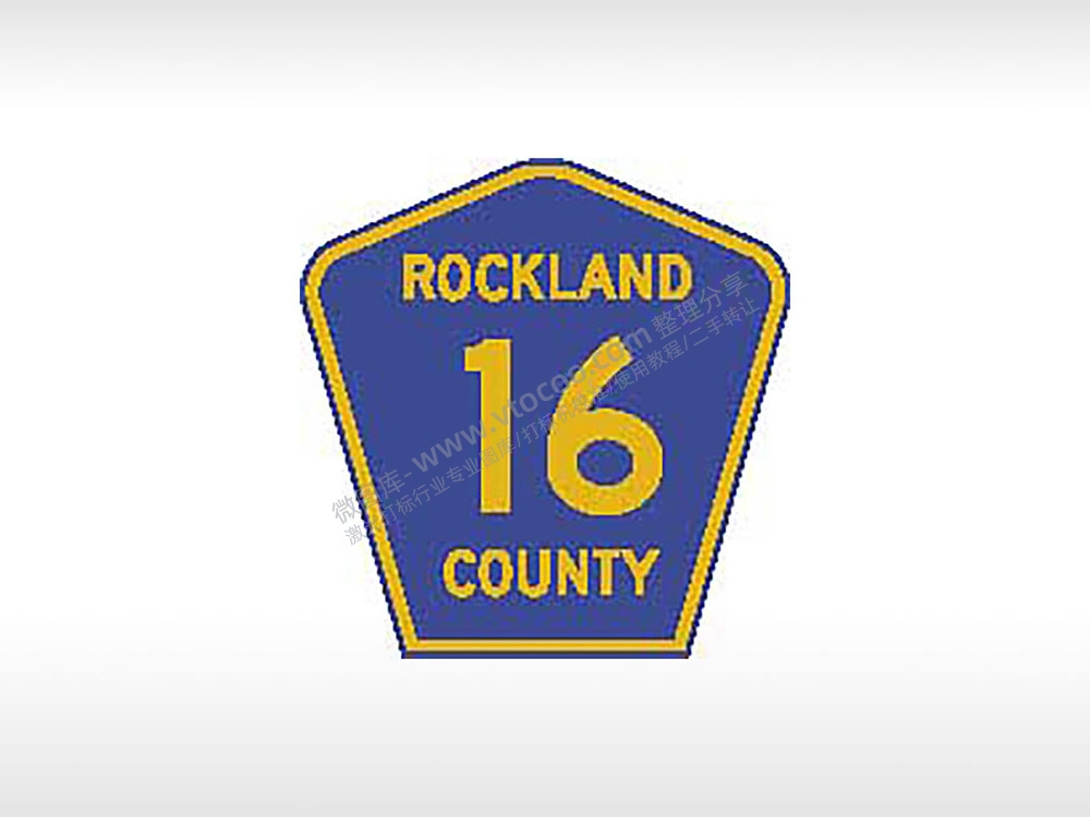 ROCKLAND 16 COUNTY罗克兰16县交通标志公共标志