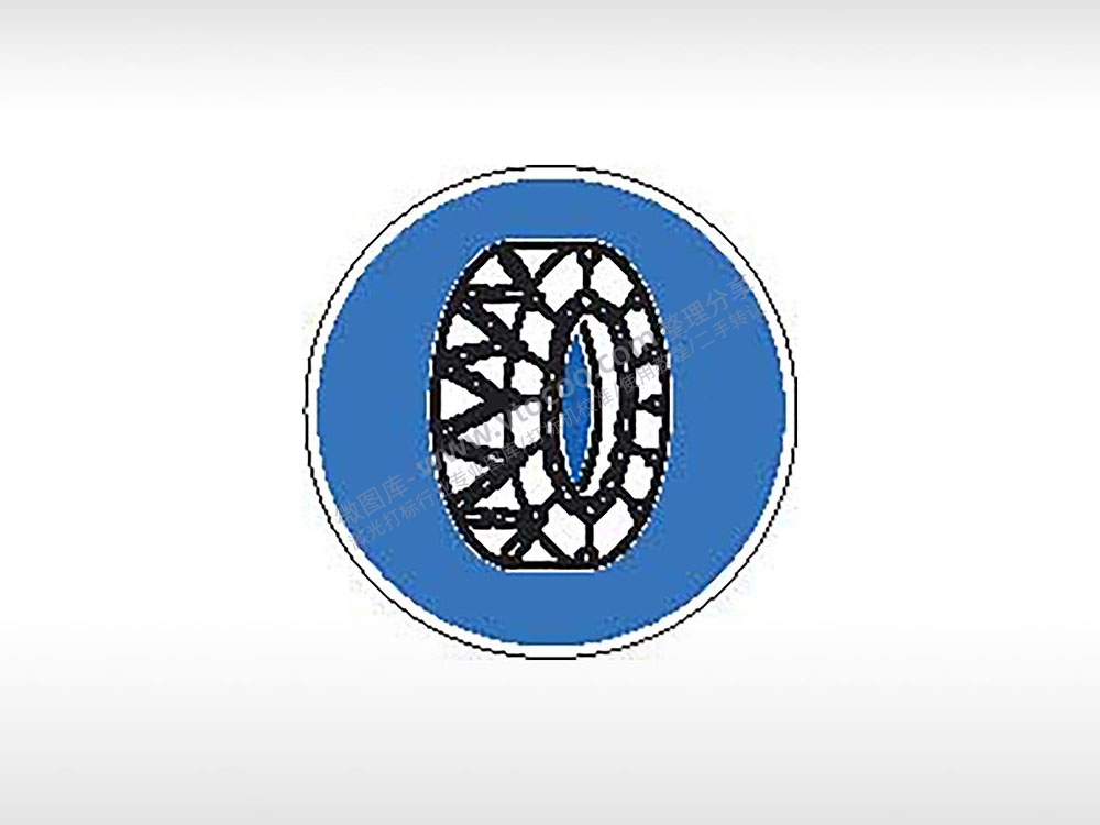 车轮卡通交通标志运输交通图标系列布告栏蓝色白色