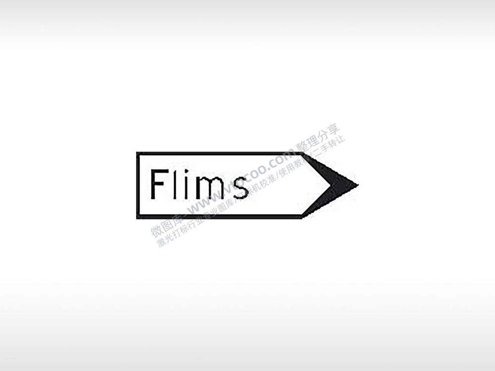 Flims弗利姆斯交通标志运输交通图标系列布告栏黑色白色