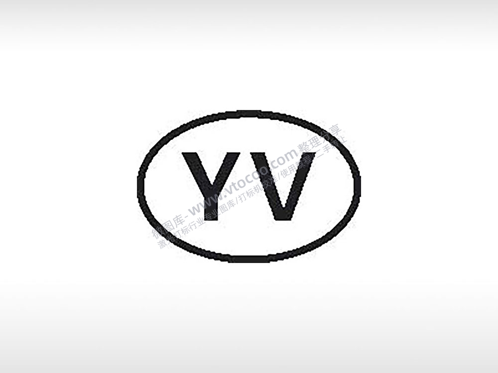 YV字母初始徽标商标电子产品标志标识公共标志