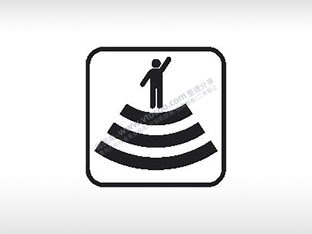 大声呼救交通公共标志生活日常公共图标系列布告栏黑色白色