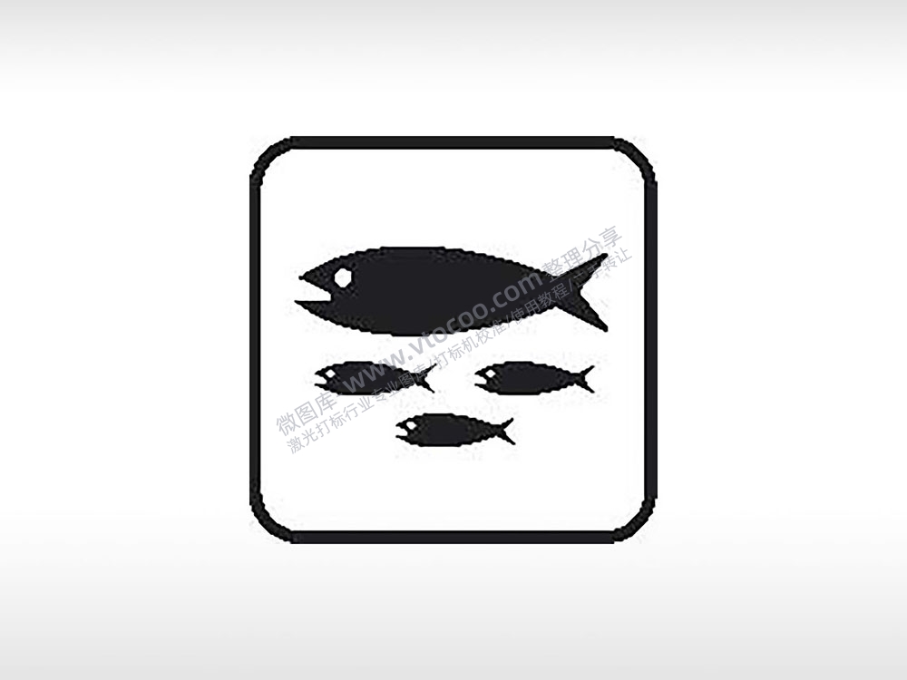 鱼苗场交通公共标志生活日常公共图标系列布告栏黑色白色