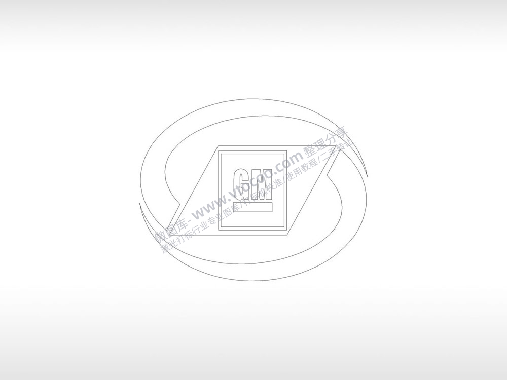 上海通用五菱汽车品牌logo交通PLC格式激光打标文件通用矢量图