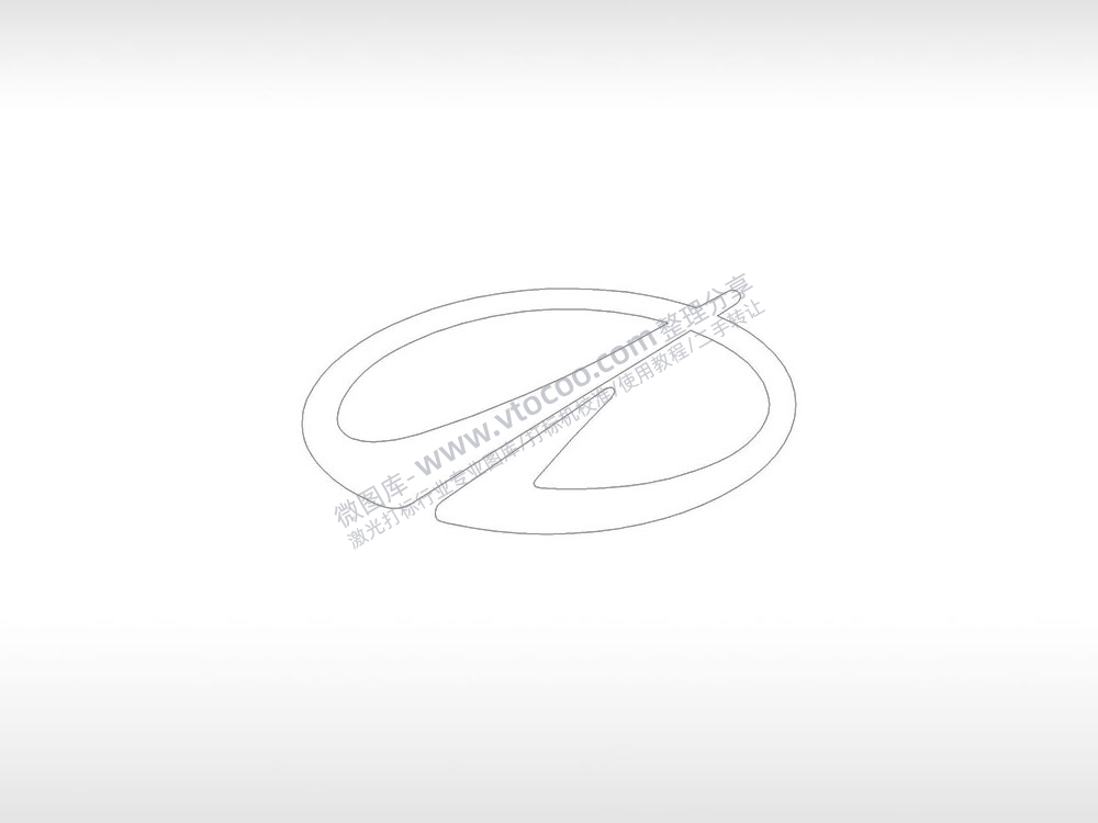 奥兹莫比尔logo美国汽车交通工具PLC格式激光打标文件通用矢量图