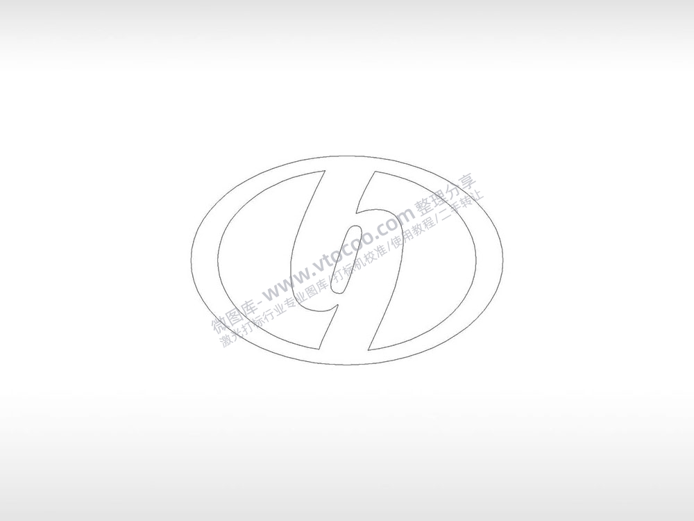 红星汽车logo中国交通工具PLC格式激光打标文件通用矢量图