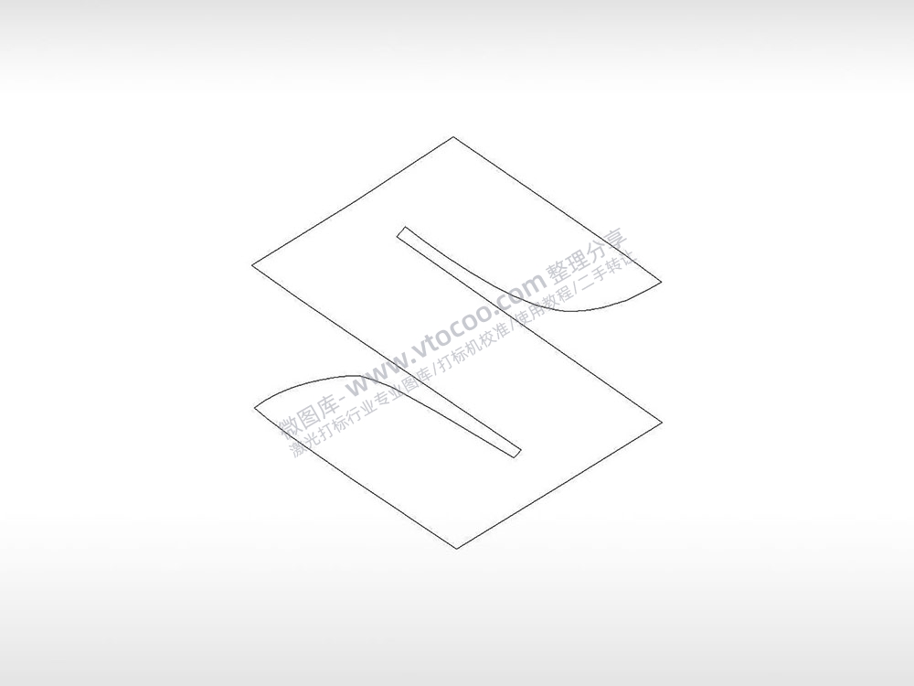 长安铃木汽车品牌logo交通PLC格式激光打标文件通用矢量图