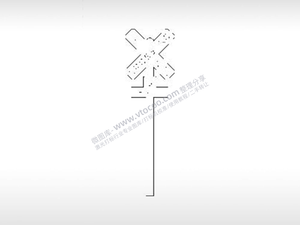 交通指示牌交通标志公共标志黑色白色