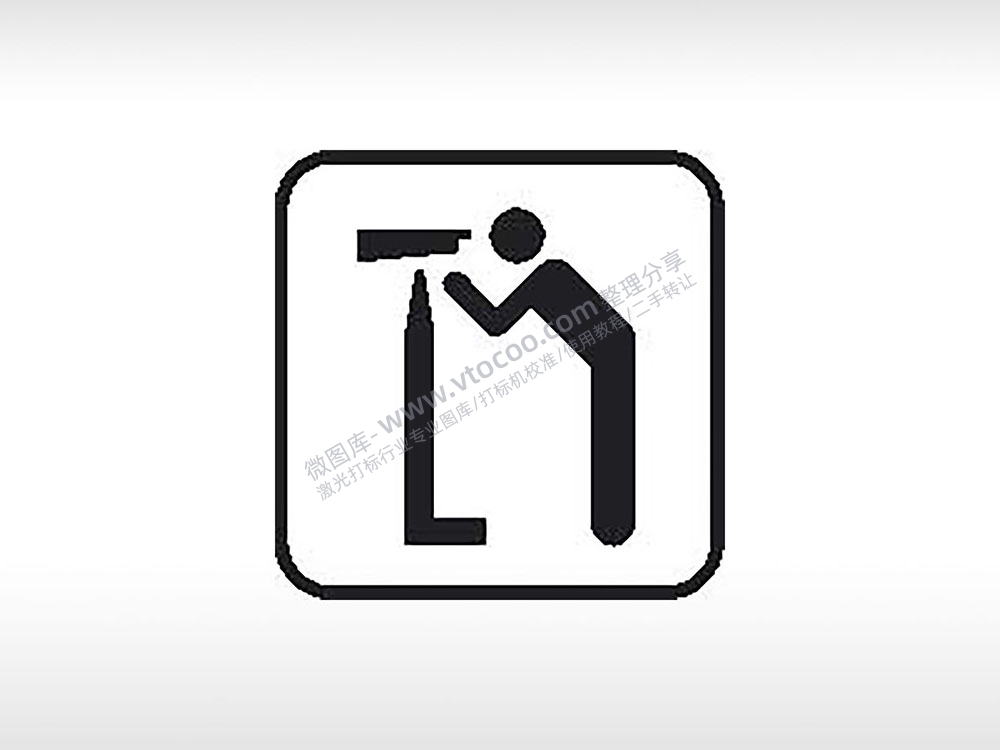 观点凉亭监视公共标志生活日常公共图标系列布告栏黑色白色