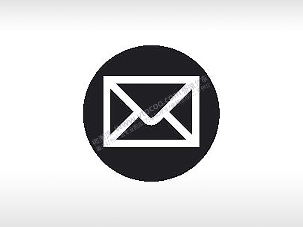 电子邮箱公共标志生活日常公共图标系列布告栏黑色白色
