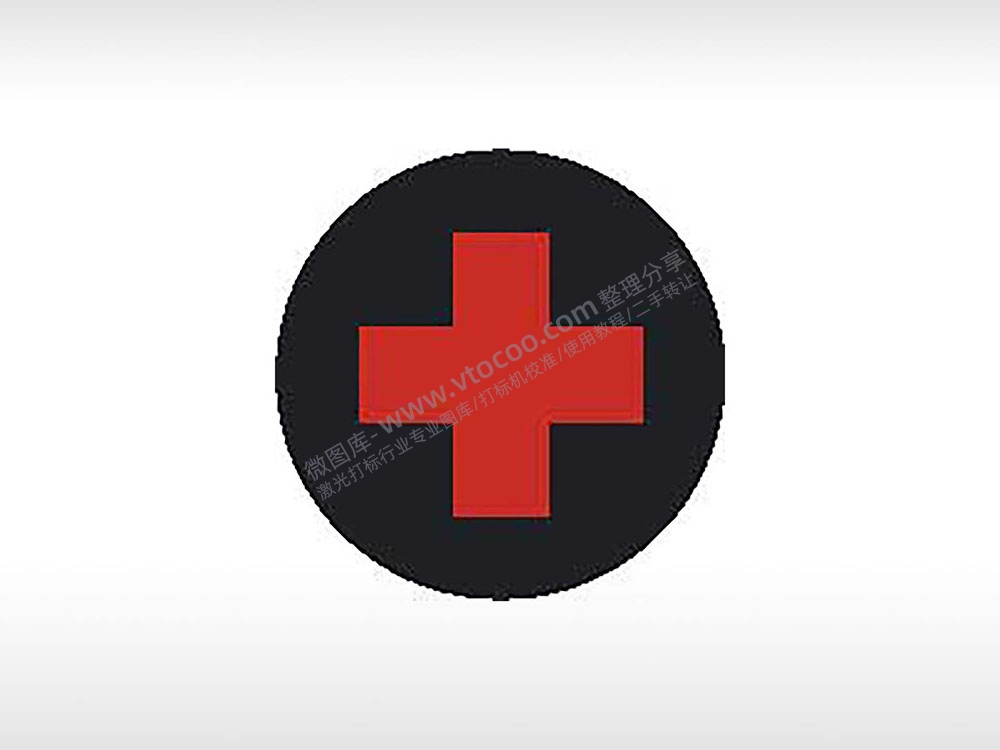 红十字会急救公共标志生活日常公共图标系列布告栏黑色白色