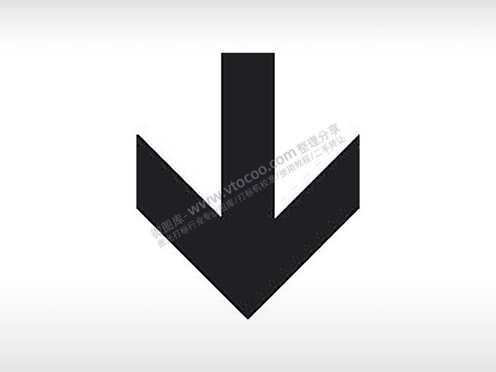 向下箭头符号公共标志生活日常公共图标系列布告栏黑色