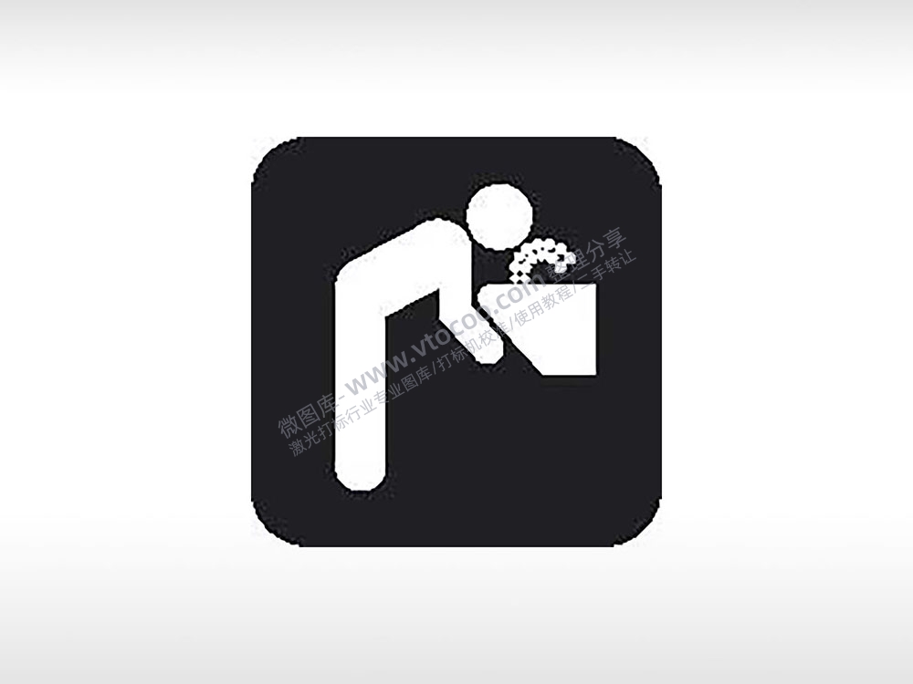 洗手台公共标志生活日常公共图标系列布告栏黑色白色