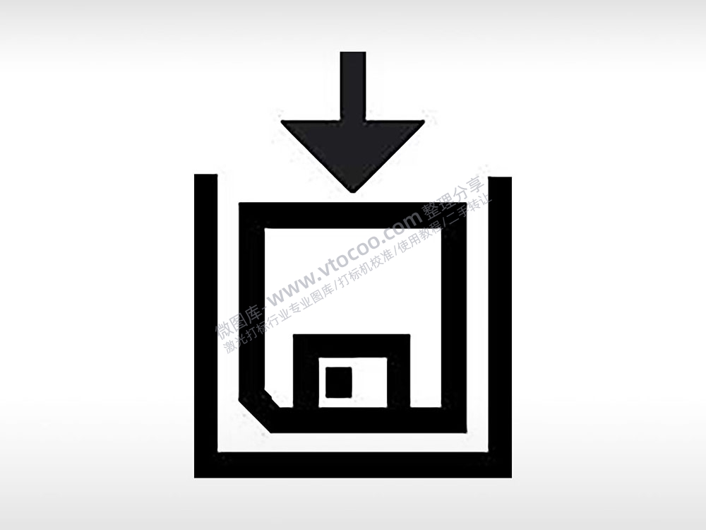 点保存公共标志生活日常公共图标系列布告栏黑色白色