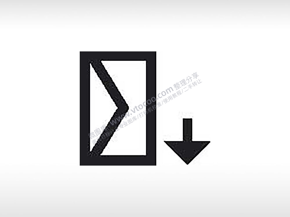 接受邮箱公共标志生活日常公共图标系列布告栏黑色白色