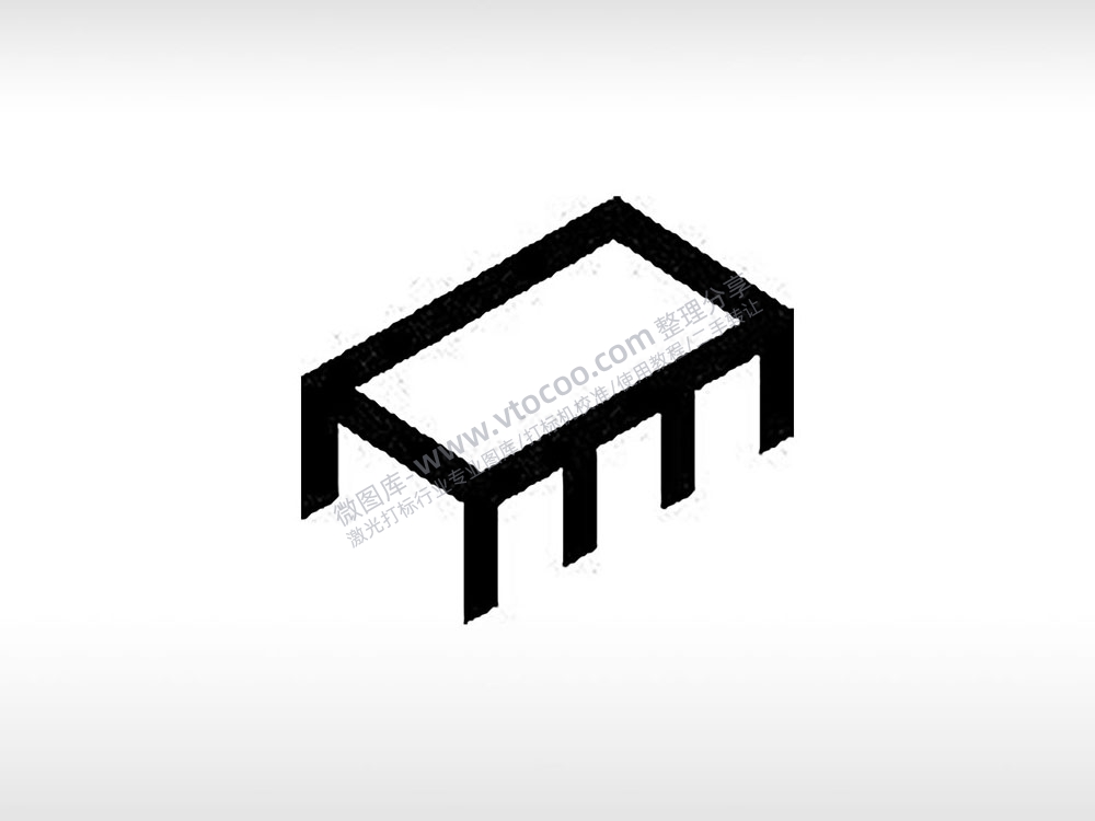 桌子会议室公共标志生活日常公共图标系列布告栏黑色白色