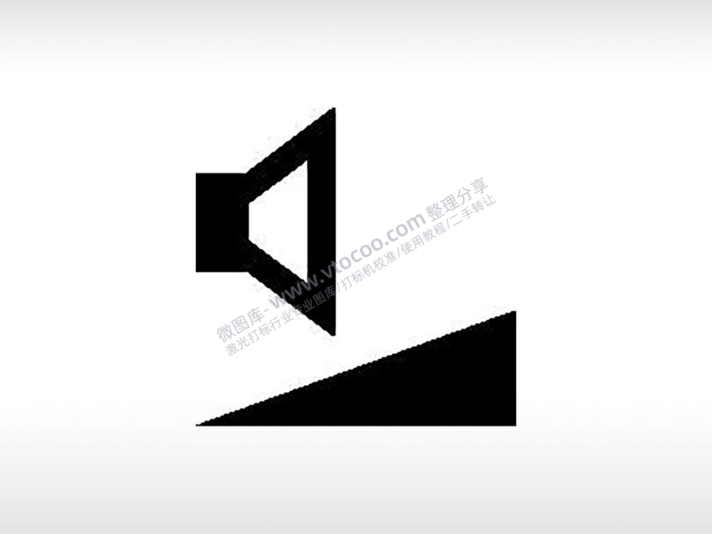 声音音量公共标志生活日常公共图标系列布告栏黑色白色