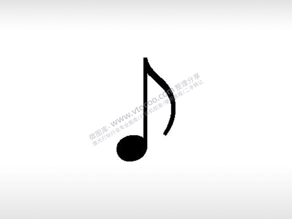 音乐符号音符公共标志生活日常公共图标系列布告栏黑色白色