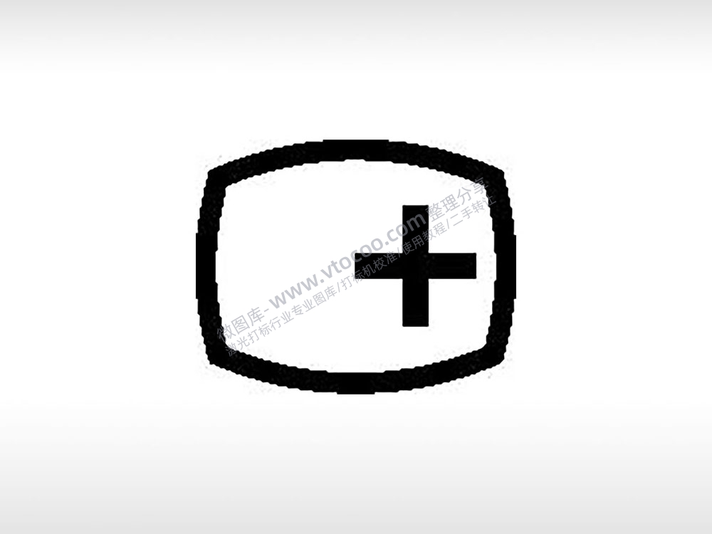 加+公共标志生活日常公共图标系列布告栏黑色白色