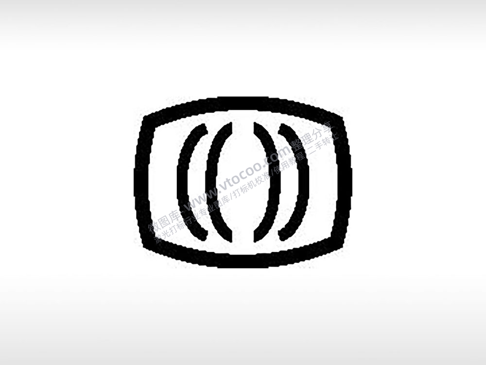 镜头公共标志生活日常公共图标系列布告栏黑色白色