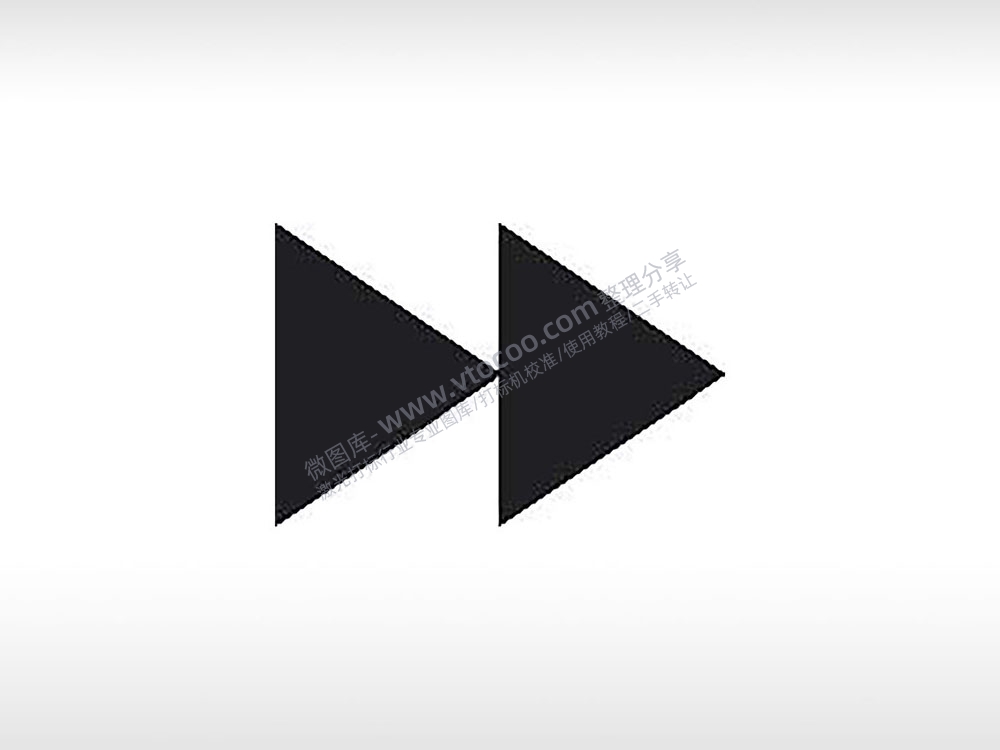 快进键公共标志生活日常公共图标系列布告栏黑色白色