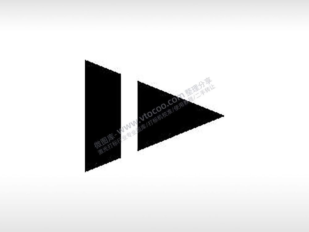 播放按钮公共标志生活日常公共图标系列布告栏黑色白色