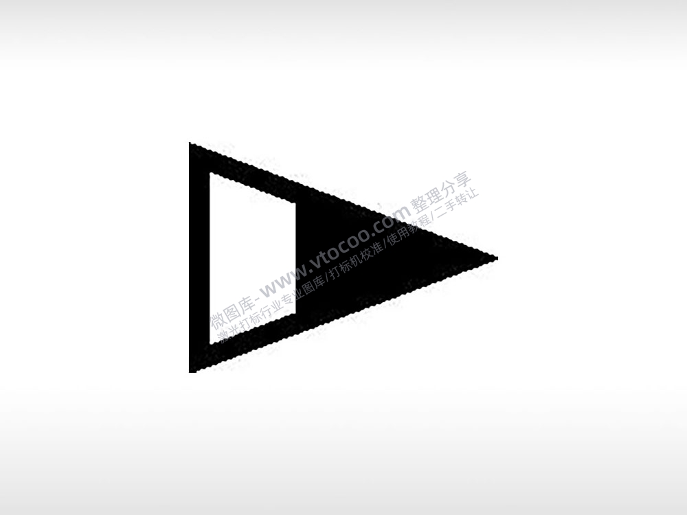 播放按钮公共标志生活日常公共图标系列布告栏黑色白色