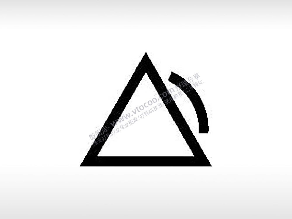 三角形的发射标识公共标志生活日常公共图标系列布告栏黑色白色