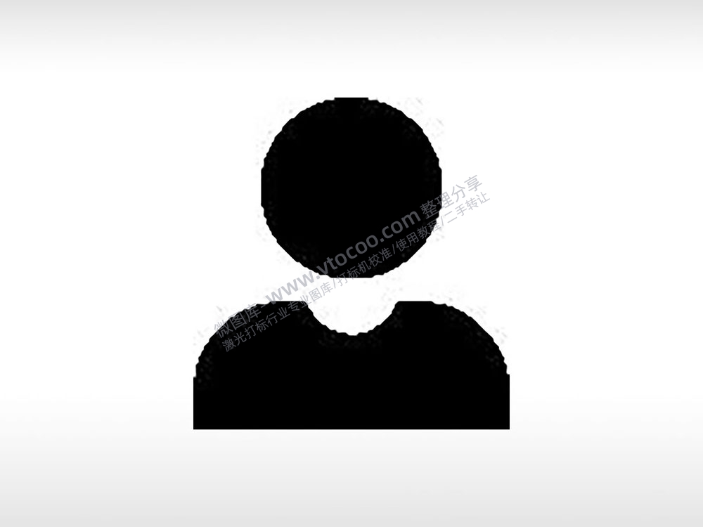 卡通人头像公共标志生活日常公共图标系列布告栏黑色白色