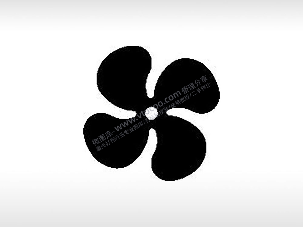 风扇公共标志生活日常公共图标系列布告栏黑色白色