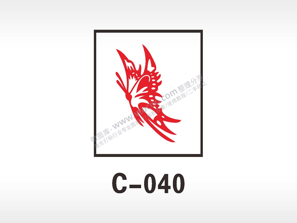 汽车贴花卡通名图精品车贴精选AI8.0格式激光打标文件通用矢量图