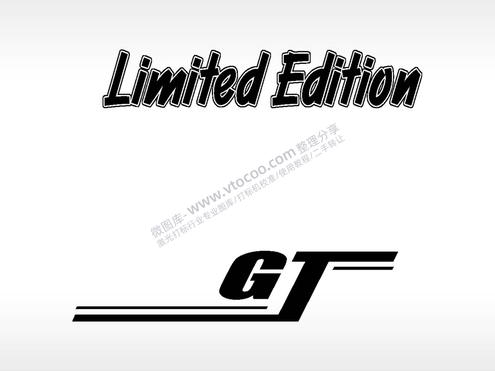 Limited Edition GT汽车贴花卡通名图精品车贴精选