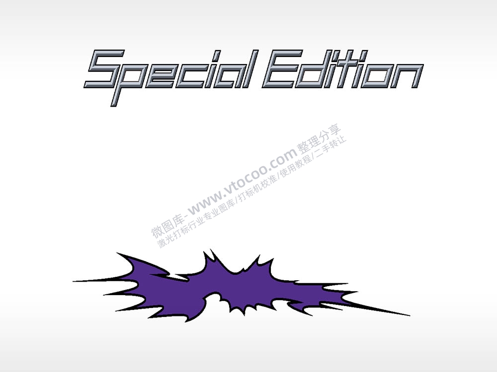 汽车贴花卡通名图精品车贴精选AI8.0格式激光打标文件通用矢量图