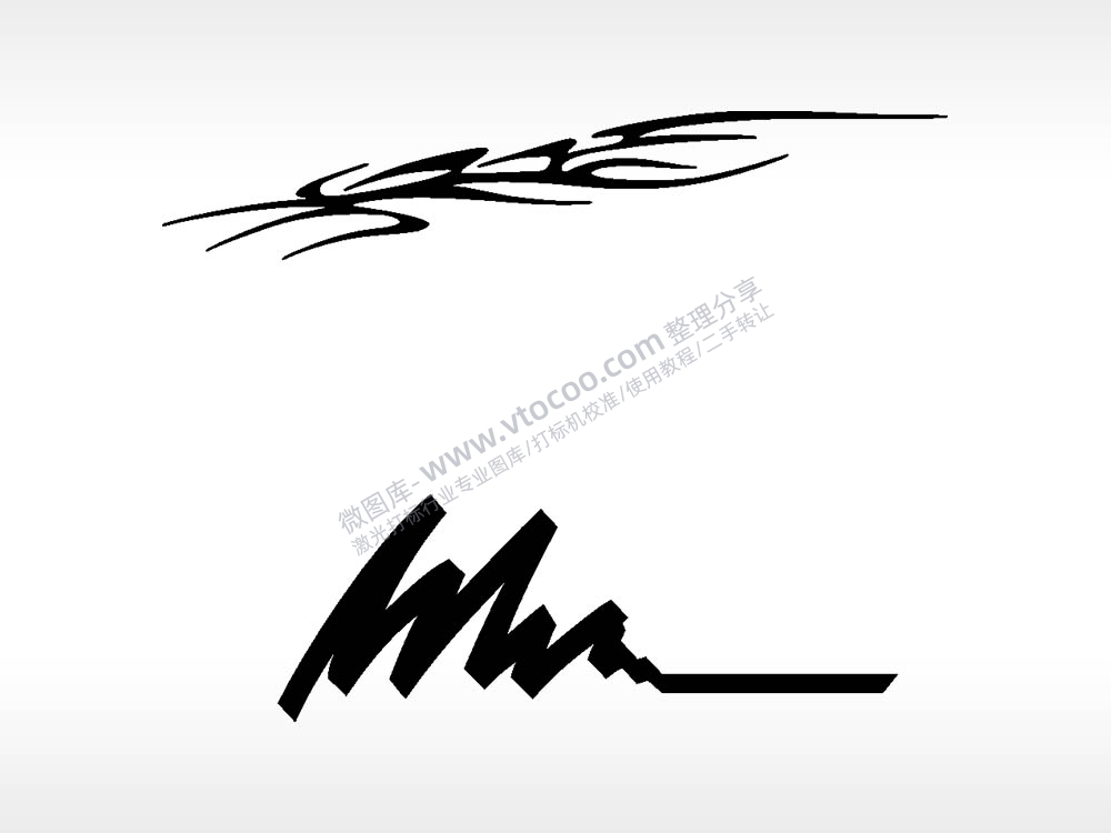 线条涂鸦形状汽车贴花卡通名图精品车贴精选