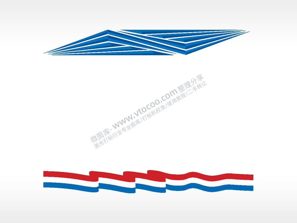 汽车贴花卡通名图精品车贴精选AI8.0格式激光打标文件通用矢量图