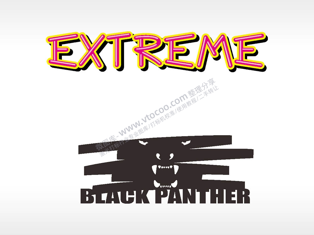 EXTREME 猛兽汽车贴花卡通名图精品车贴精选