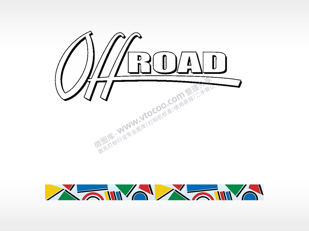 offboad线条涂鸦形状汽车贴花卡通名图精品车贴精选