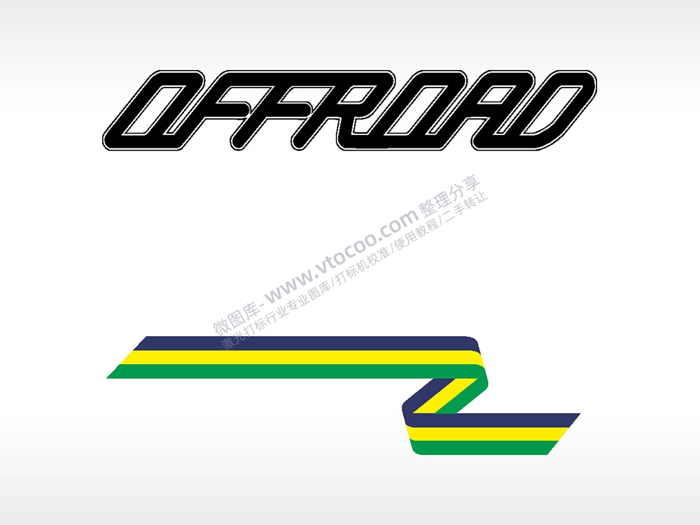 OFFRORD线条涂鸦形状汽车贴花卡通名图精品车贴精选