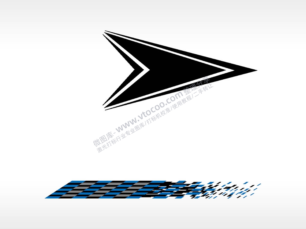 指标线条涂鸦形状汽车贴花卡通名图精品车贴精选