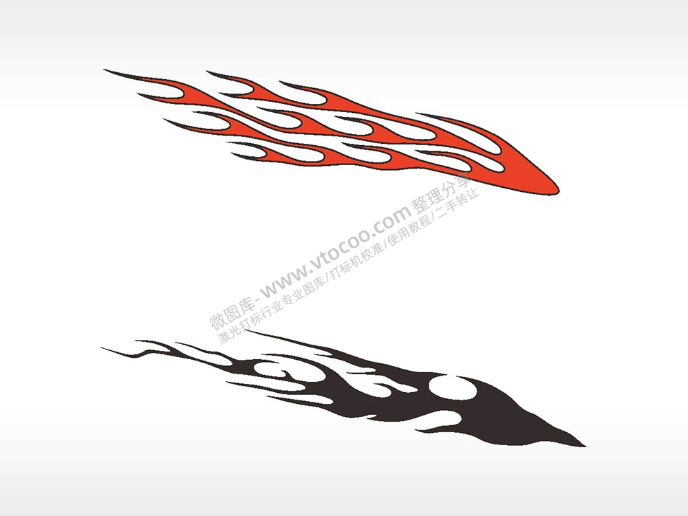 飞鸟汽车贴花名图精品车贴精选AI8.0格式激光打标文件通用矢量图