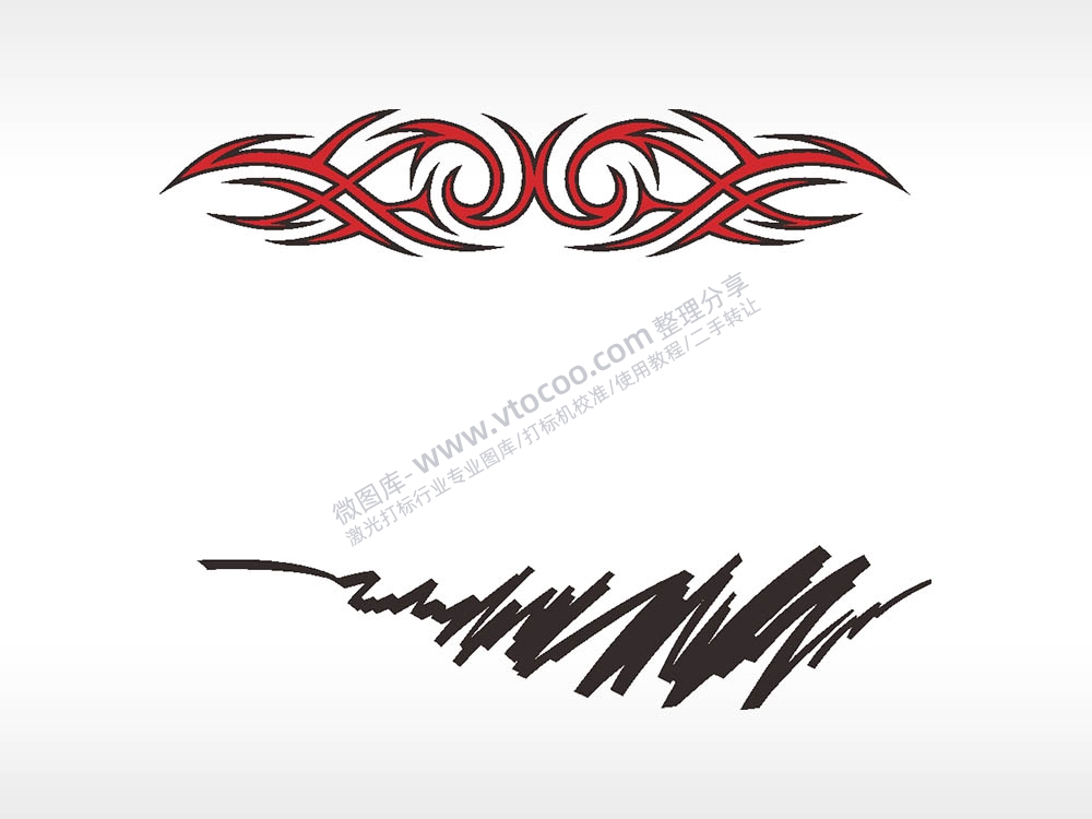 线条涂鸦形状汽车贴花卡通名图精品车贴精选