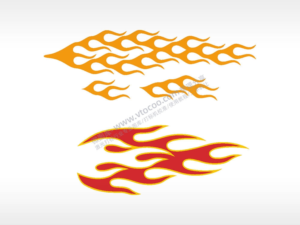 飞鸟涂鸦汽车贴花精品车贴精选AI8.0格式激光打标文件通用矢量图