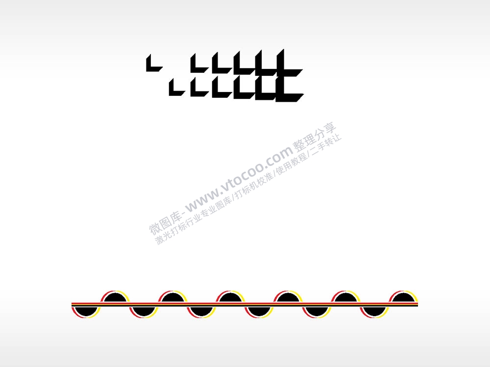 汽车贴花卡通名图精品车贴精选AI8.0格式激光打标文件通用矢量图