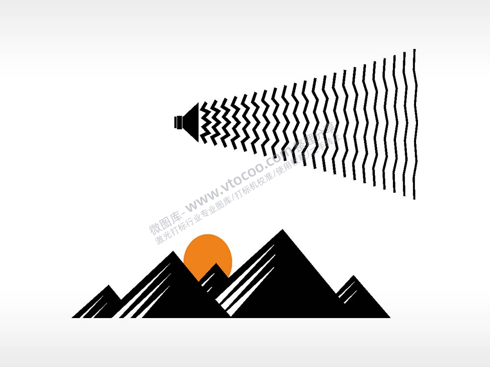 山太阳音量汽车贴花精品车贴精选AI8.0格式激光打标文件通用矢量图