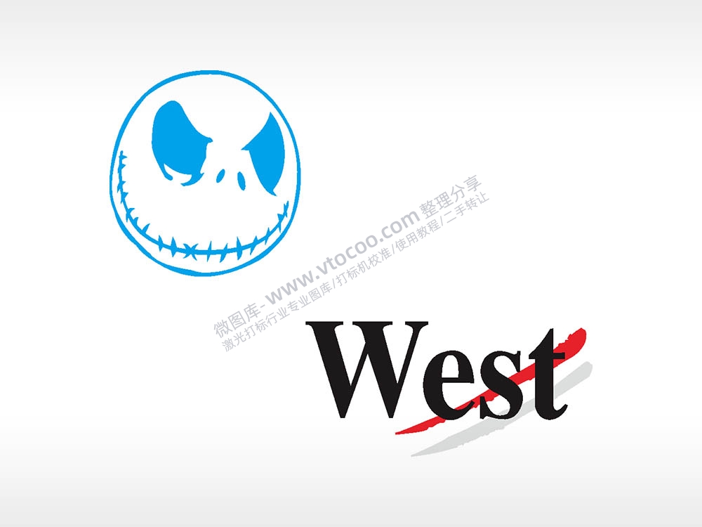 恶魔Weast汽车贴花卡通名图精品车贴精选