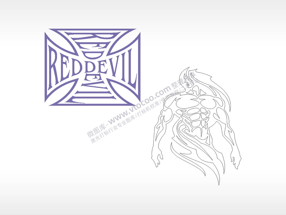 REDDEVIL人汽车贴花卡通名图精品车贴精选