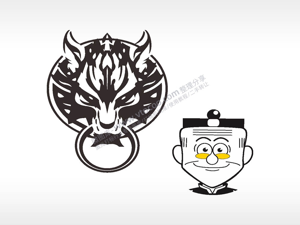 狮子门老夫子汽车贴花卡通名图精品车贴精选