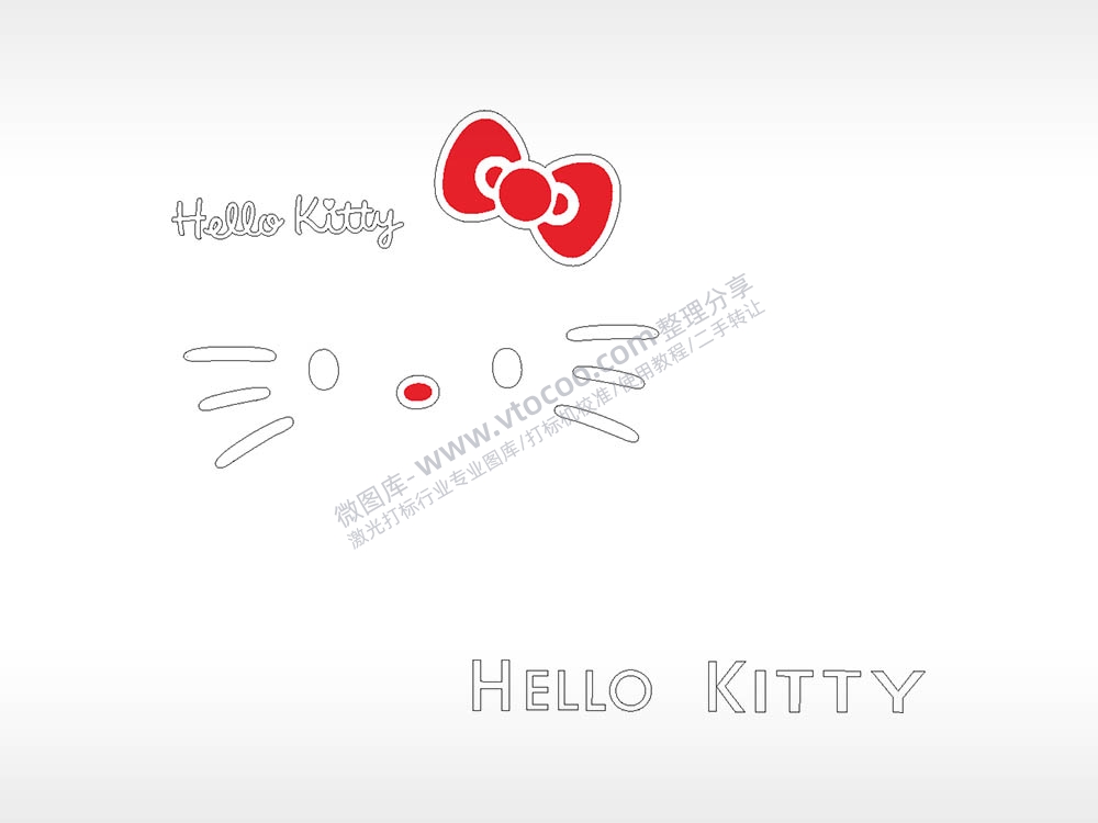 HelloKitty蝴蝶汽车贴花卡通名图精品车贴精选