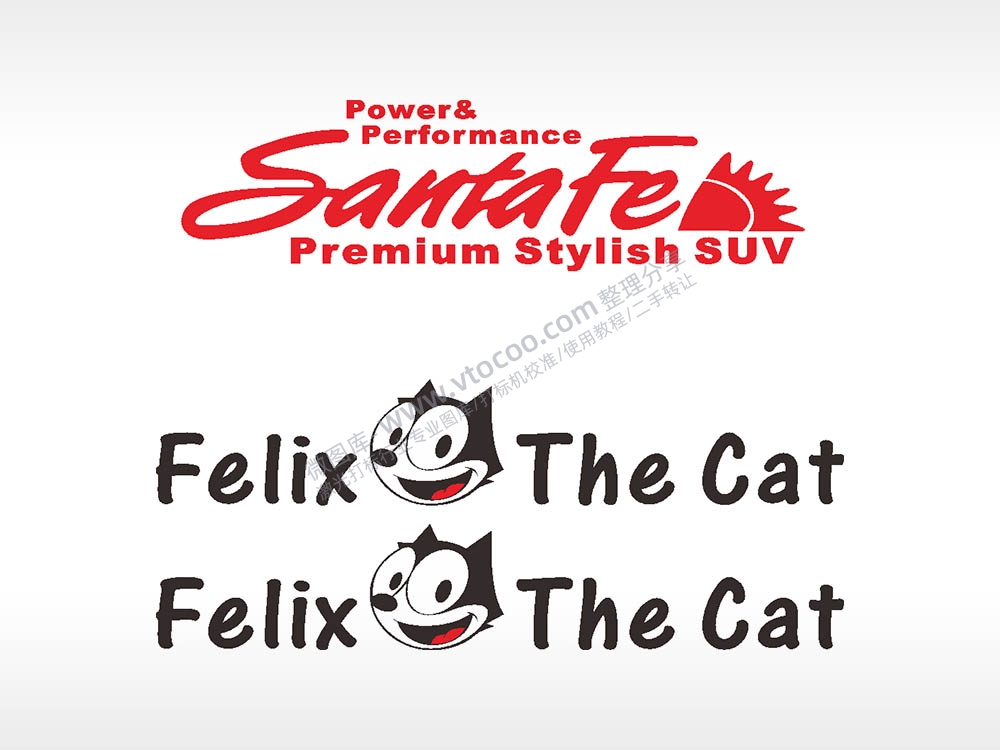 SMNTAFE Felix猫汽车贴花卡通名图精品车贴精选